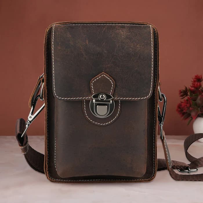 Leather Crossbody Bag