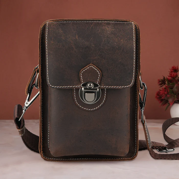 Leather Crossbody Bag
